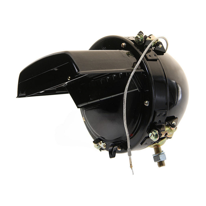 Headlight FG-127 (integrated blackout device)Black